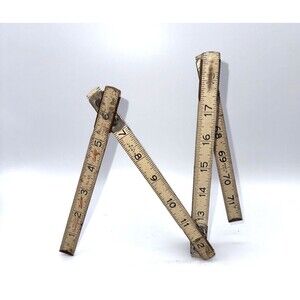 vintage Stanley handyman ruler Number 96 72"L